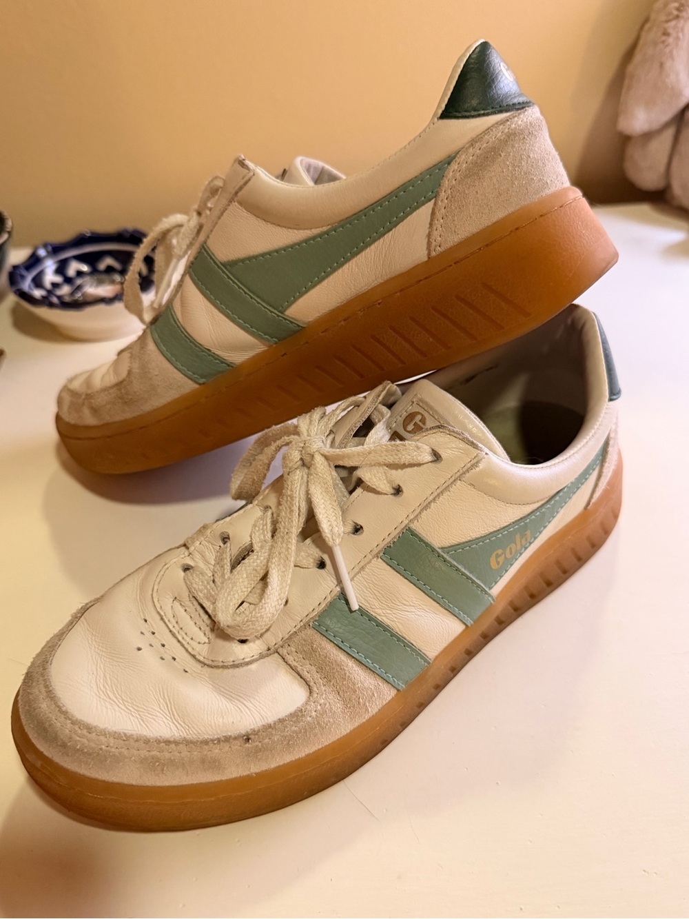 Gola grandslam Women's leather sneakers